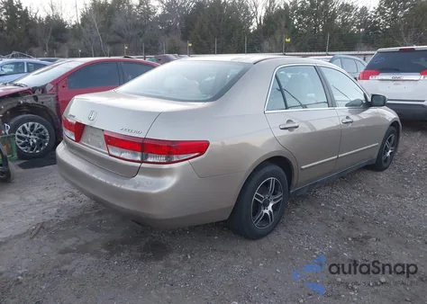 2004 Honda Accord 2.4 Lx z USA, uszkodzony, nr VIN 1HGCM56364A028161